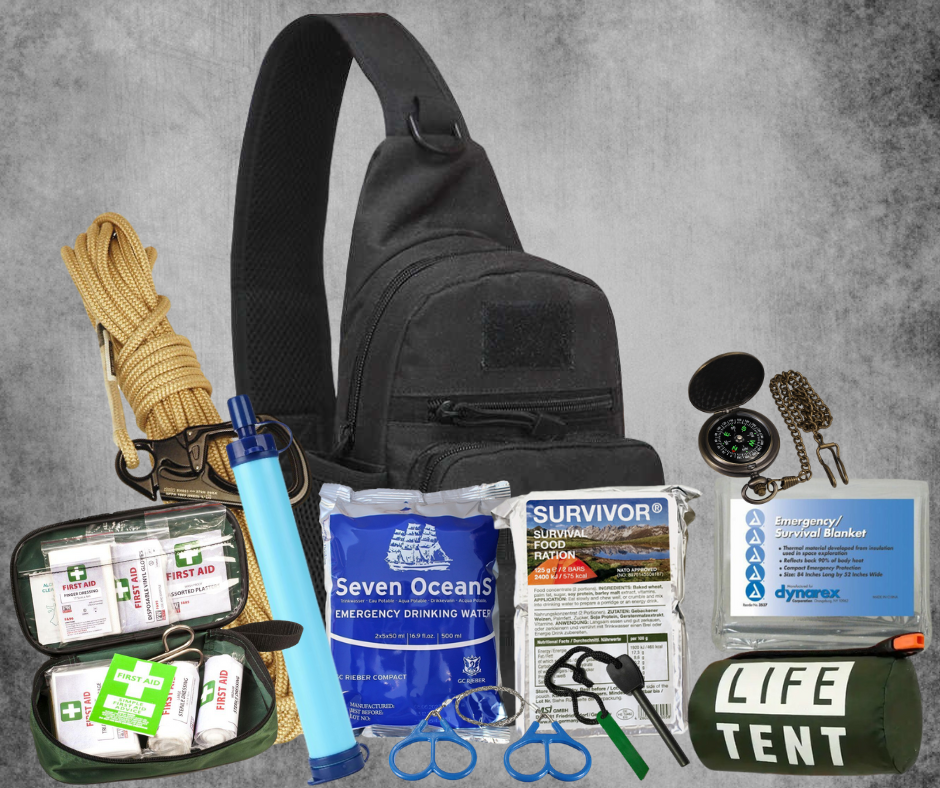 Clearance Offer 72 Hour Bugout Bundle with Free 24 Hour Bag and Free Dosimeter