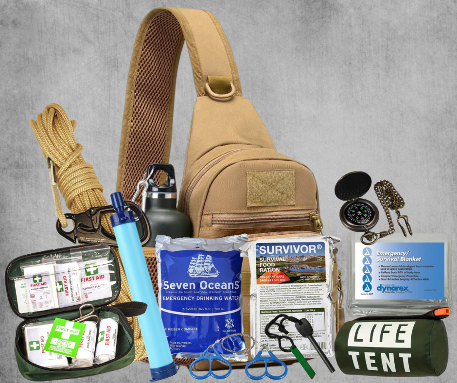 Clearance Offer 72 Hour Bugout Bundle with Free 24 Hour Bag and Free Dosimeter