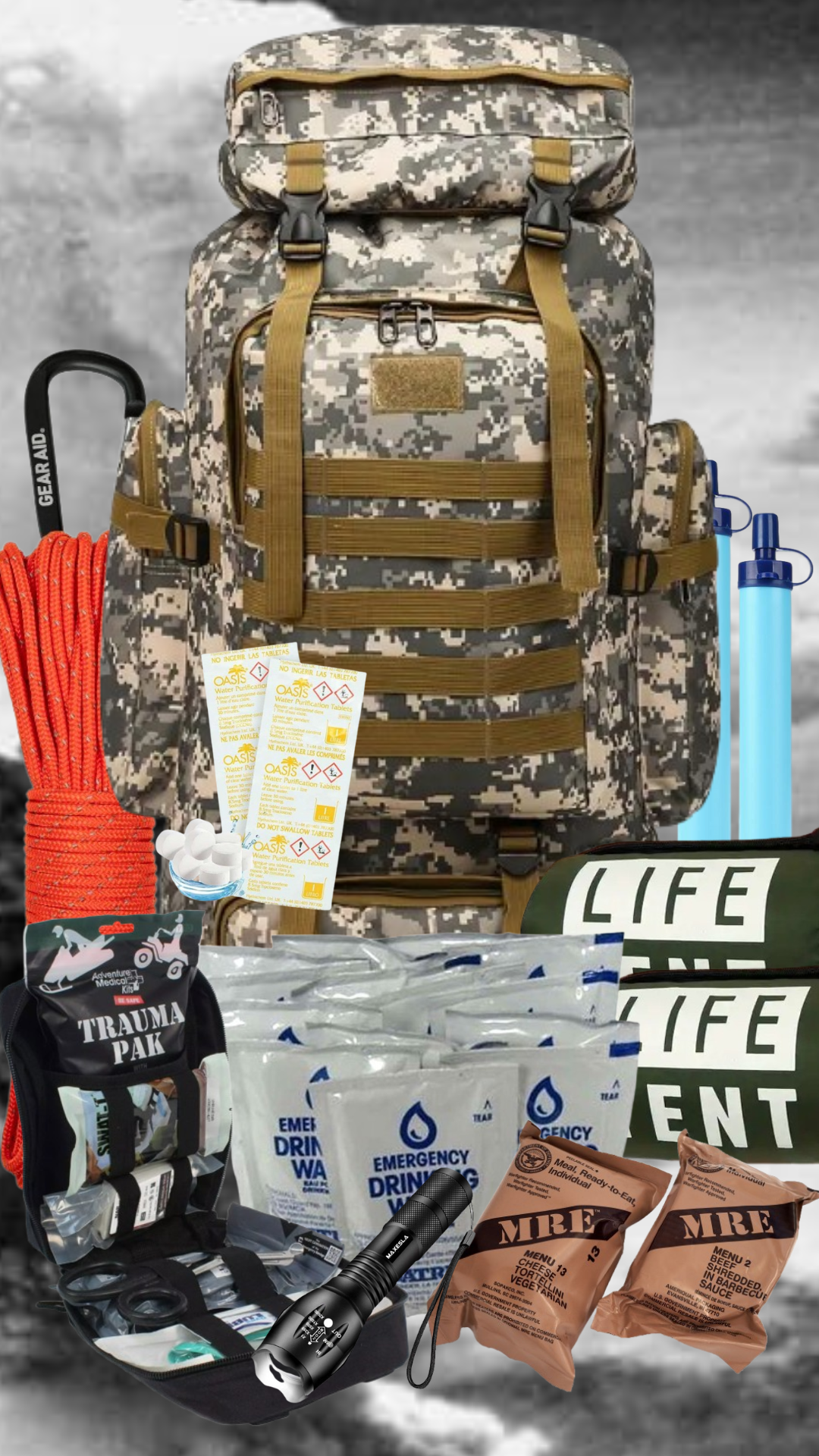 The Ultimate 72 hour Bugout Bag + Free Medical Kit